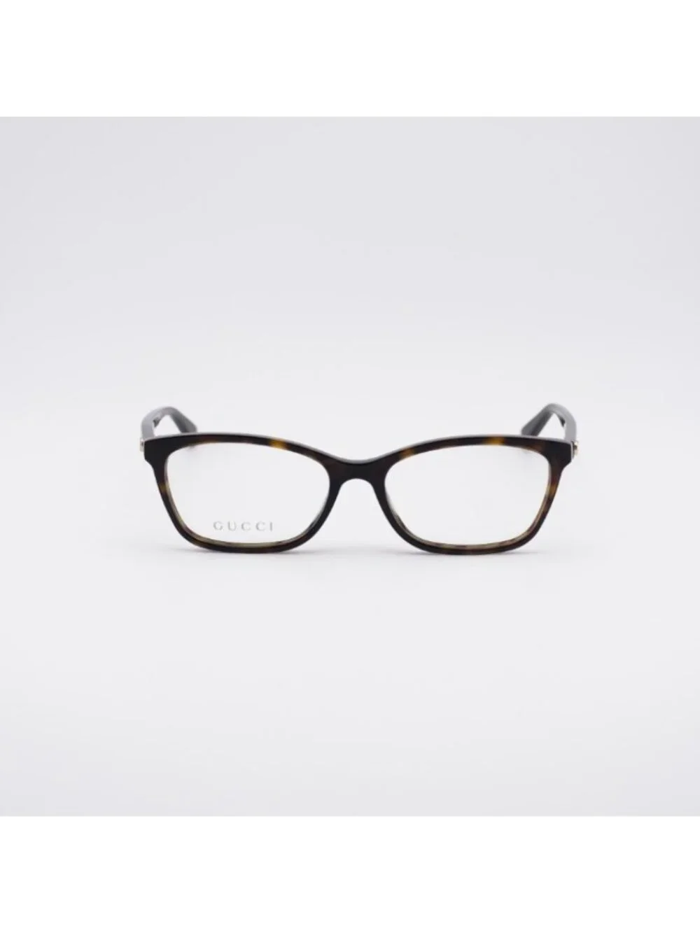 Gucci GG0613O 002 Eyeglasses Havana 52mm Rectangle Frame